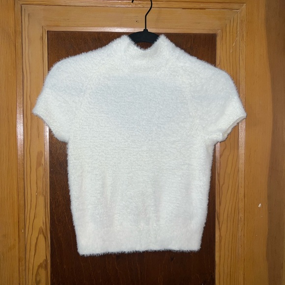 Maeve Soft White Cowl Neck Sweater - Picture 1 of 3